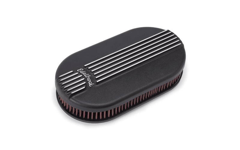 Luftfilter Oval Alu schwarz Luftfilter Oval Alu schwarz
