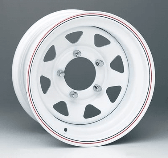Felge 7x15in. Nomad weiß