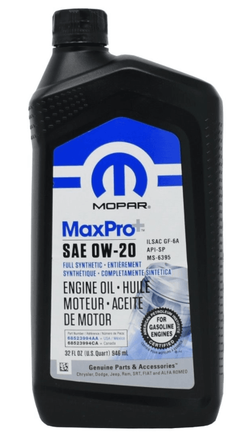 Motoröl 0W20 MS6395