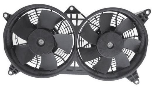 Kühlerventilatormotor inkl. Rahmen SRX STS