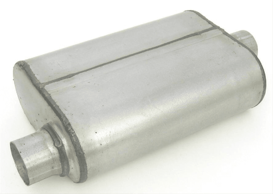 Auspufftopf mit 76,2mm Rohranschluss