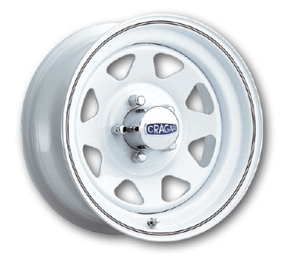 Felge Nomad weiss 7x15 Zoll mit 5-4.50in. Lochkreis
