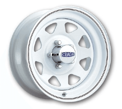 Felge Nomad weiss 8x15 Zoll mit 5-5.00in. Lochkreis Felge Nomad weiss 8x15 Zoll mit 5-5.00in. Lochkreis