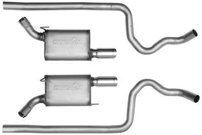 Auspuffanlage ab Kat Mustang GT Auspuffanlage ab Kat Mustang GT