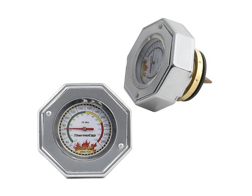 Kühlerverschluß mit Temp-Anzeige 16PSI, 30-270° F Kühlerverschluß mit Temp-Anzeige 16PSI, 30-270° F