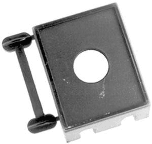 Schalterhalterung rund