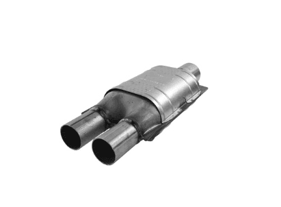 Katalysator mit 2 in 1 Anschluss
