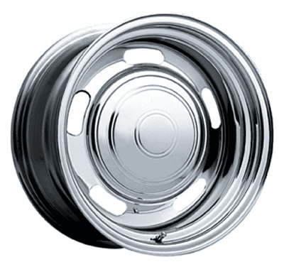 Felge Chrom Rally 6x15in. Lkr. 5-4.50in.