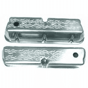 Ventildeckel Ford Small Block Flammendekor Ventildeckel Ford Small Block Flammendekor