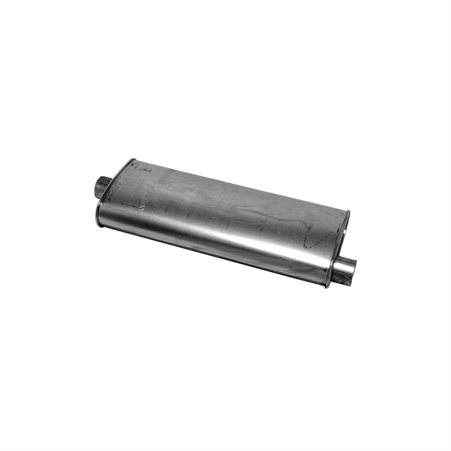 Auspuffmitteltopf 63.5mm Rohranschluss Auspuffmitteltopf 63.5mm Rohranschluss