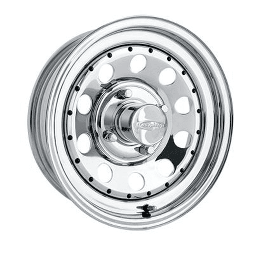 Felge verchromt 6x14in. Lkr.4-4.25in.