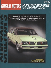 Reparaturanleitung Pontiac Grand Am Le Mans Reparaturanleitung Pontiac Grand Am Le Mans