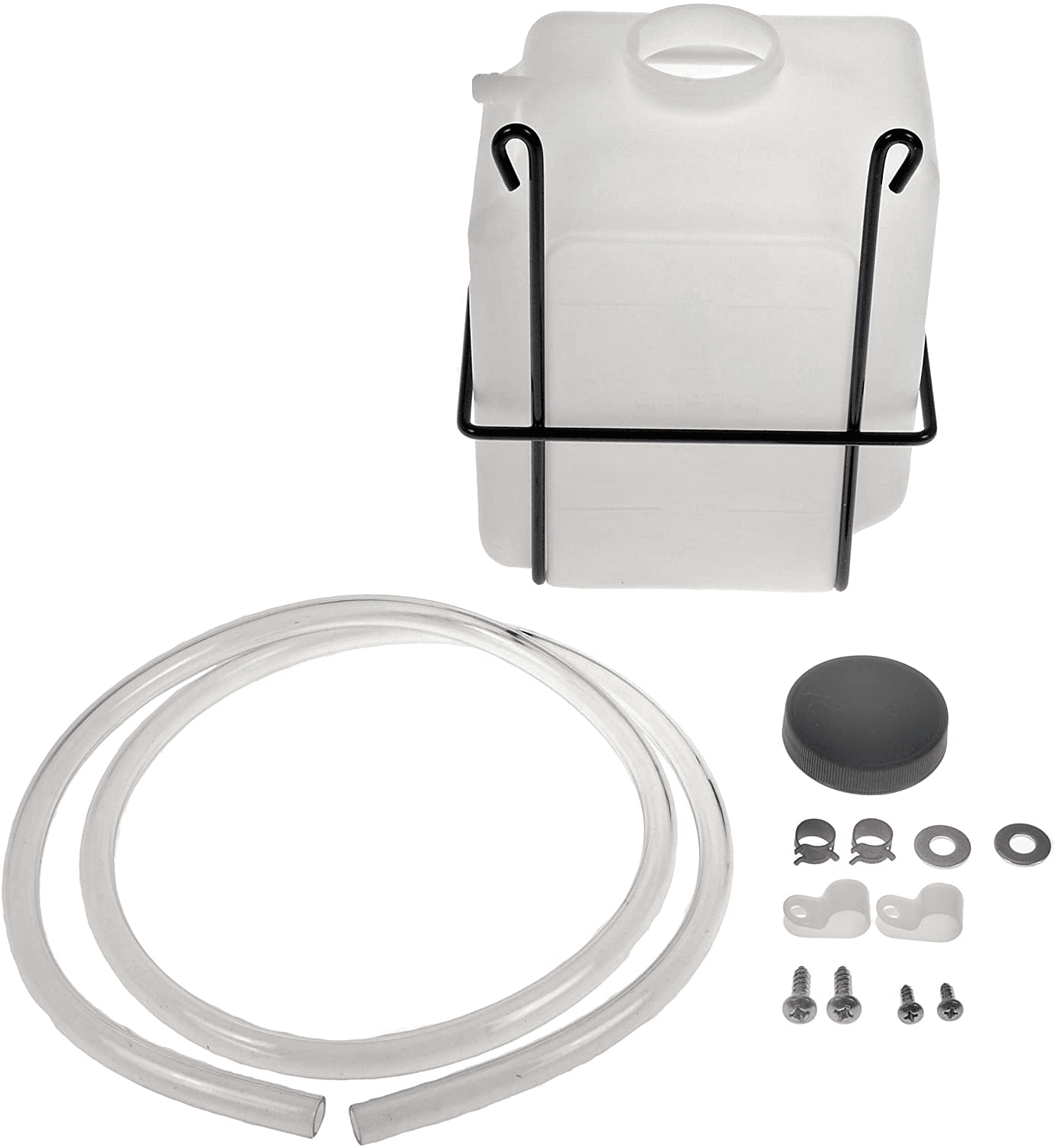 Ausgleichsbehälter Universal mit Halter und Schlauch Ausgleichsbehälter Universal mit Halter und Schlauch