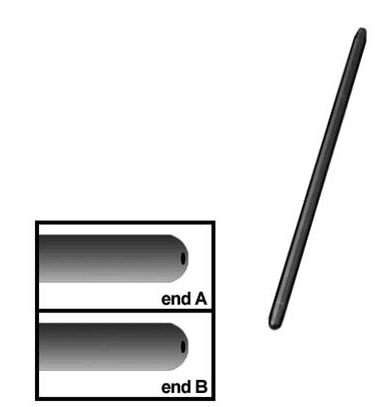 Stösselstange L=7.80in. Stösselstange L=7.80in.