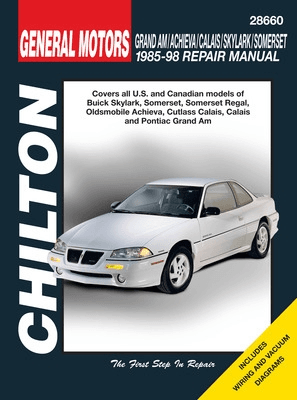 Reparaturanleitung Grand Am Cutlass Reparaturanleitung Grand Am Cutlass