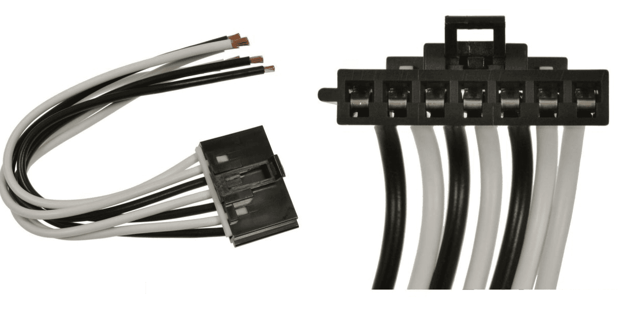 Stecker Heizgebläsewiderstand 7-polig Stecker Heizgebläsewiderstand 7-polig