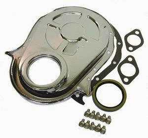 Steuergehäusedeckel Chrom Big Block V8 Steuergehäusedeckel Chrom Big Block V8