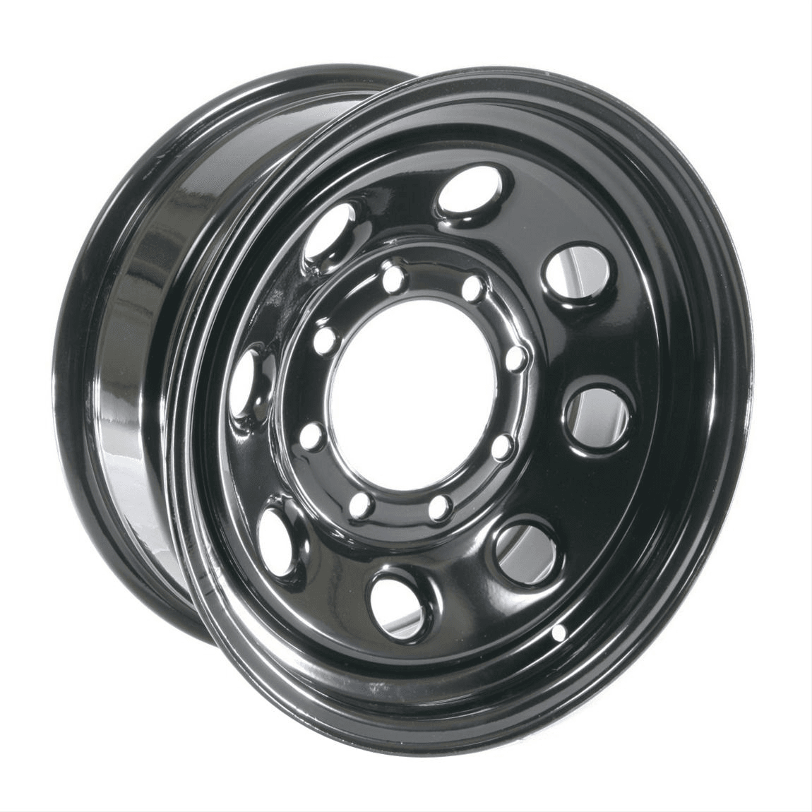 Felge schwarz 7x16in. Lkr.8-6.50in.