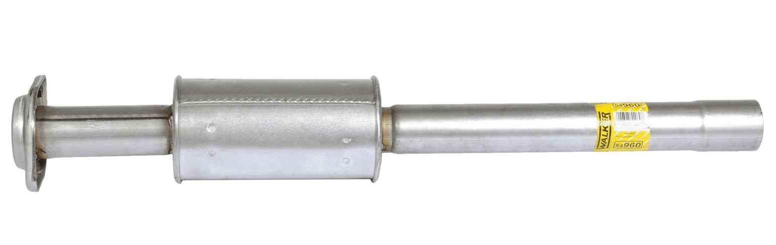 Auspuffmittelrohr mit Resonator Auspuffmittelrohr mit Resonator